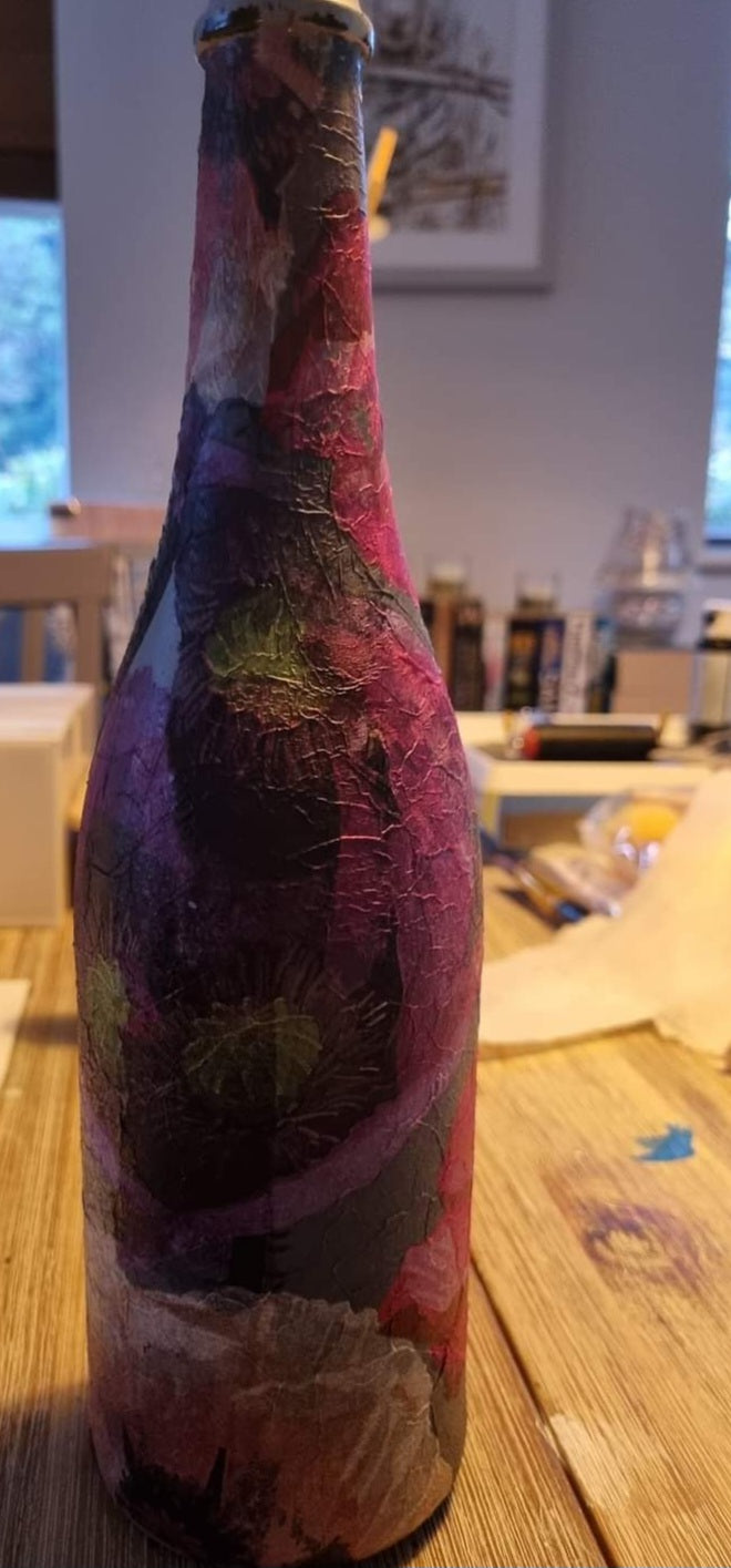 Decorated bottle