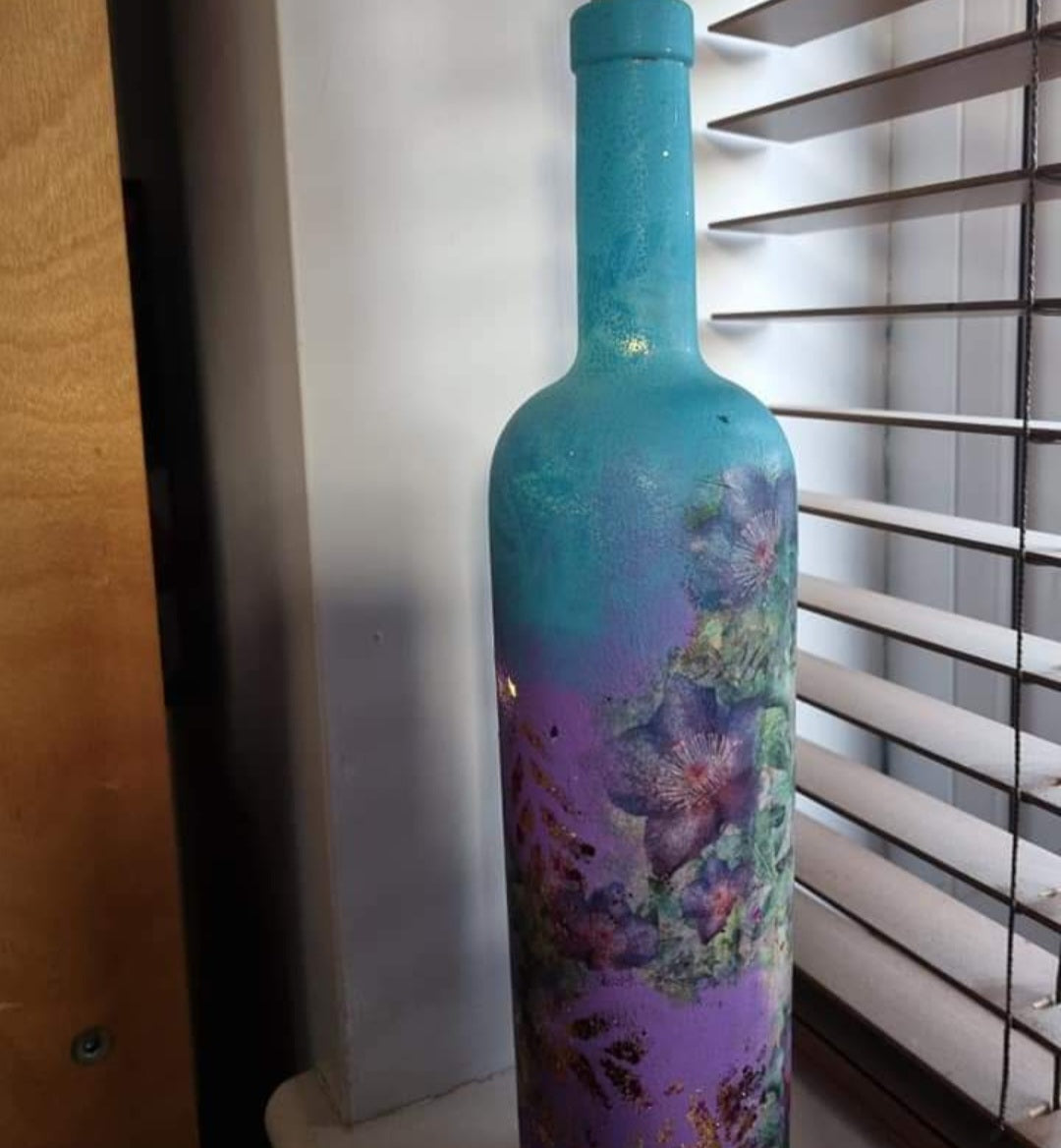 Decorated bottle